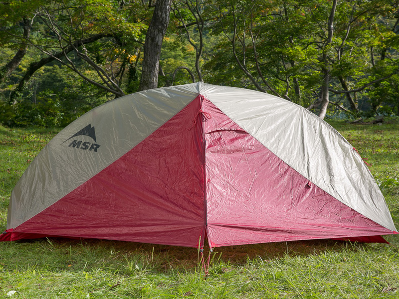 ギア紹介】MSRの最軽量テント「カーボンリフレックス１」 | minimalize 