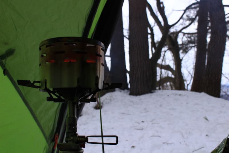 ヒーターアタッチメントはバックパックの冬キャンプの暖房にどうか？ | minimalize gears |軽量ソロキャンプのブログ