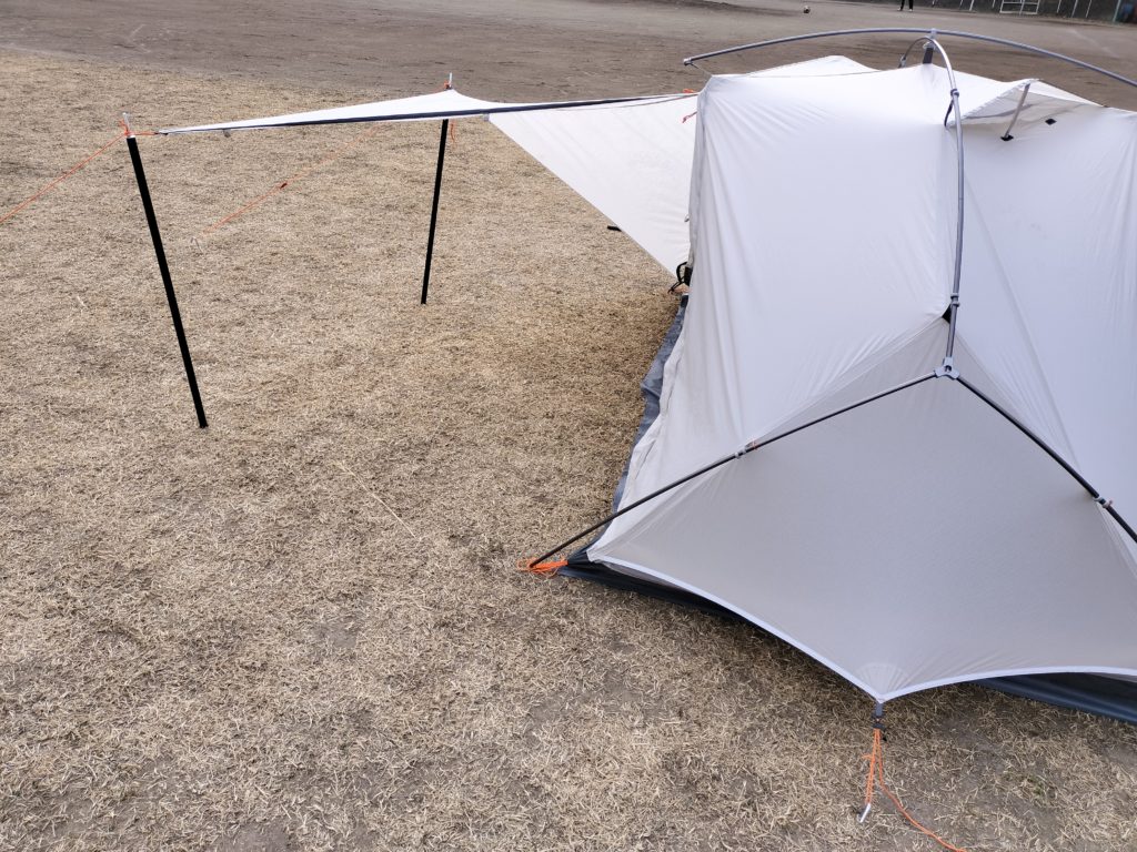 日本ショップ Naturehike Mongar2人用テント専用の延長ホール軽量化持ち運び便利 テント/タープ