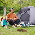 テントとチェアの収納が劇的に広がる方法がコレです。